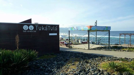 O Tuká Tulá junto ao passeio