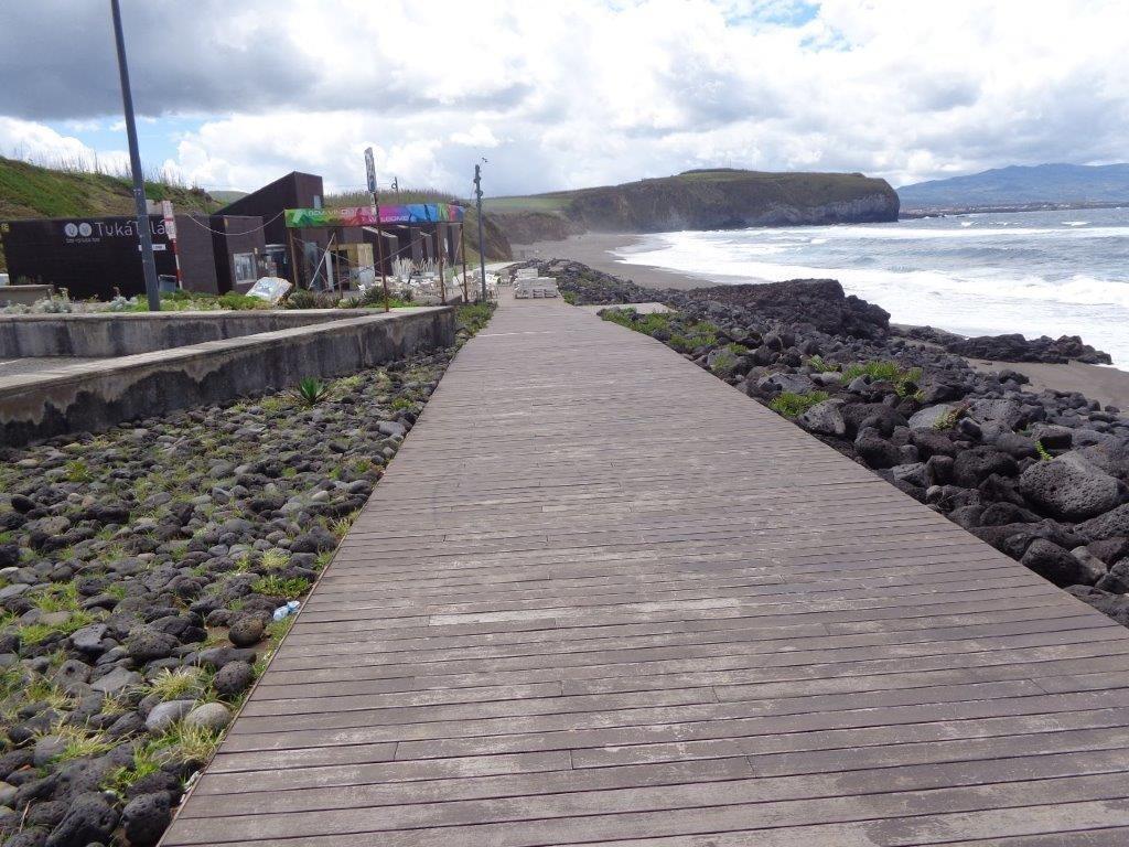 O caminho até à praia