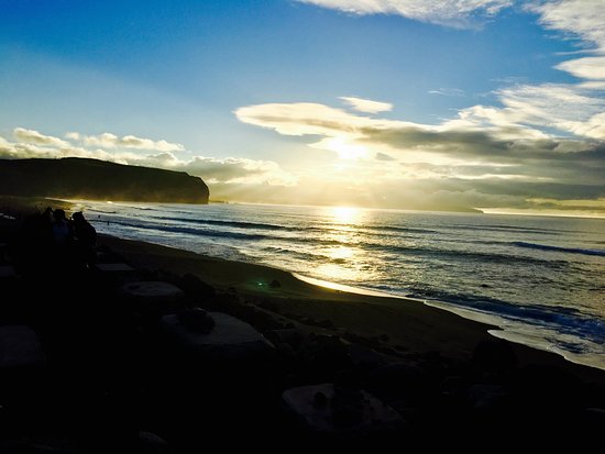 O fim de tarde em Santa Bárbara